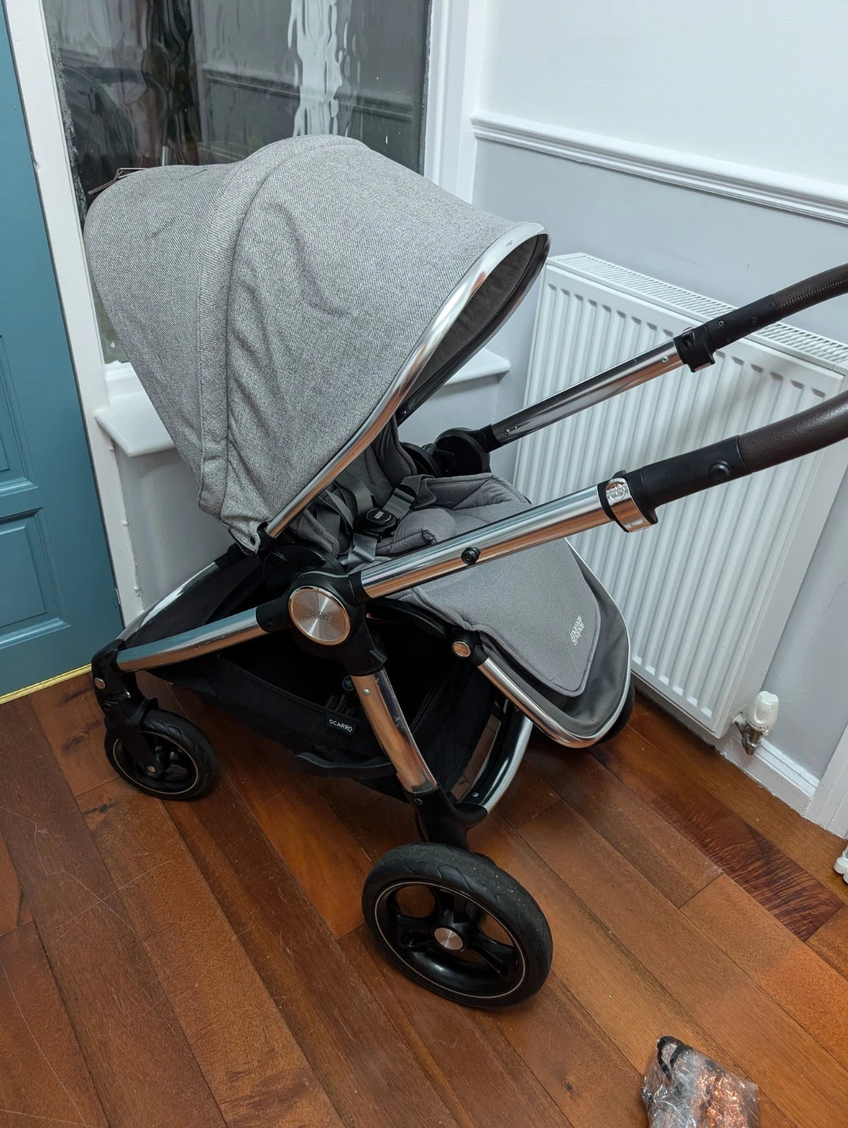 Mamas & Papas Ocarro Pushchair & Carrycot Travel System – Grey