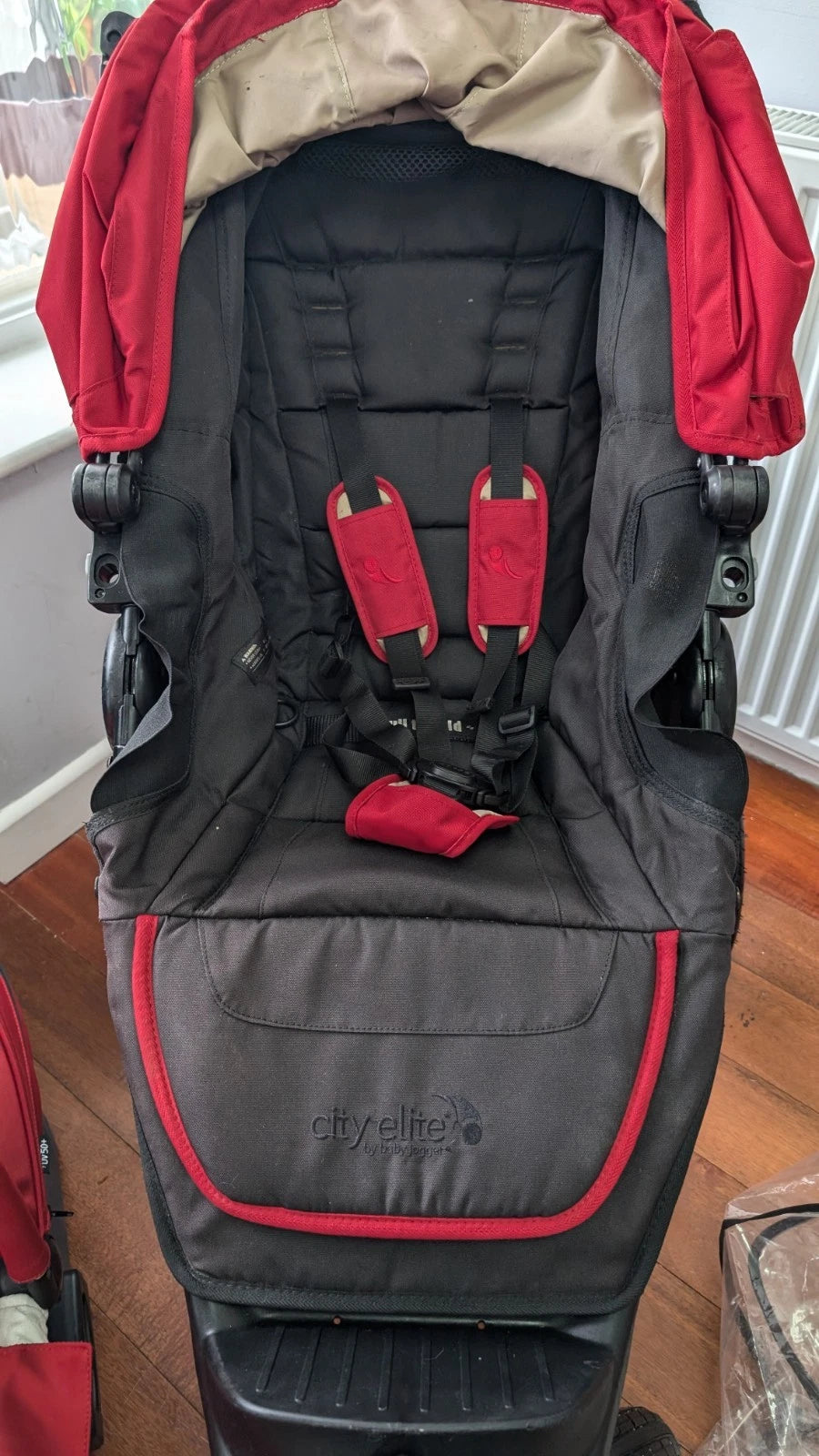 Baby Jogger Elite Travel System RRP £800 Pram Carrycot & Rain Cover Footmuff