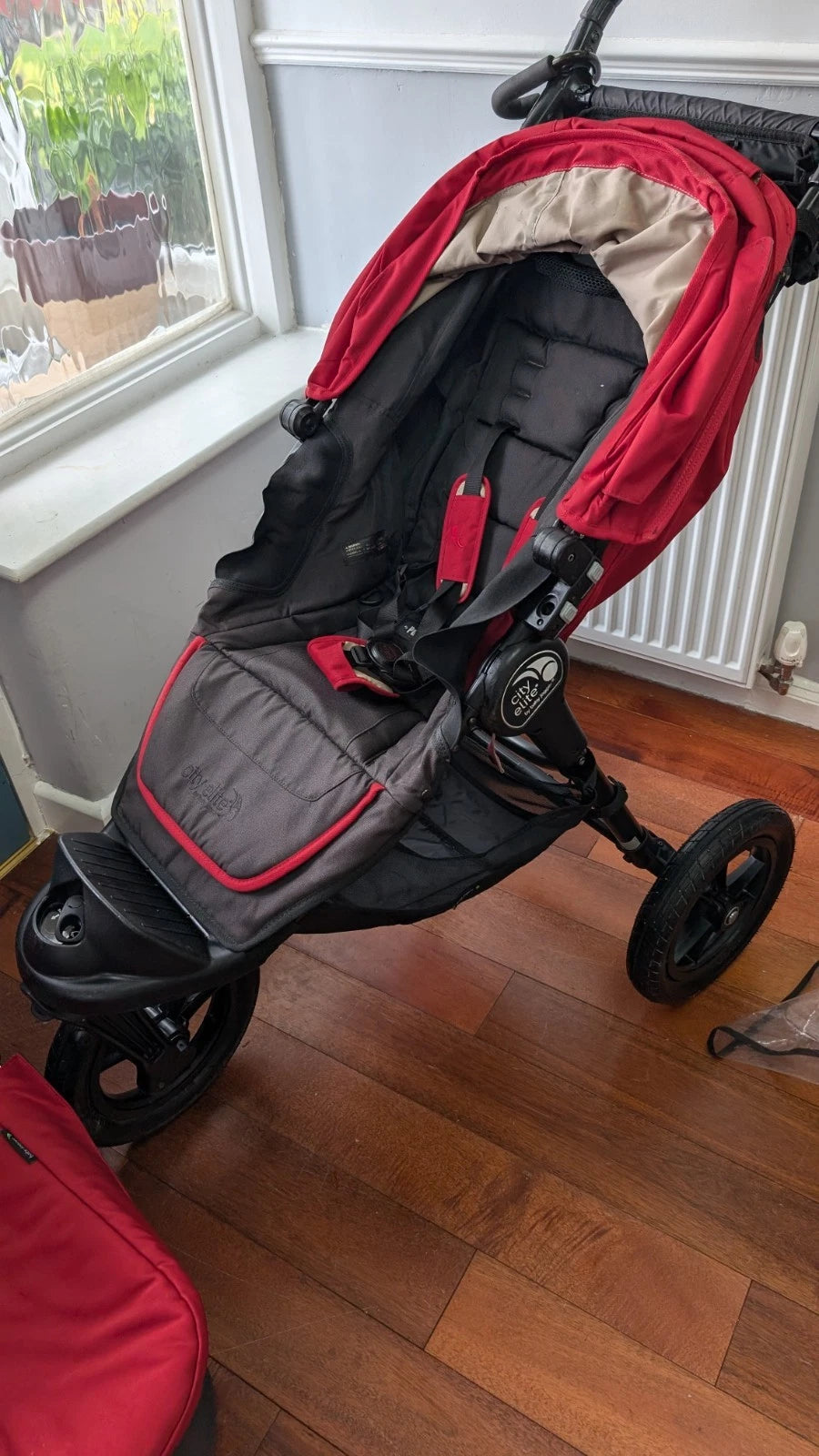 Baby Jogger Elite Travel System RRP £800 Pram Carrycot & Rain Cover Footmuff