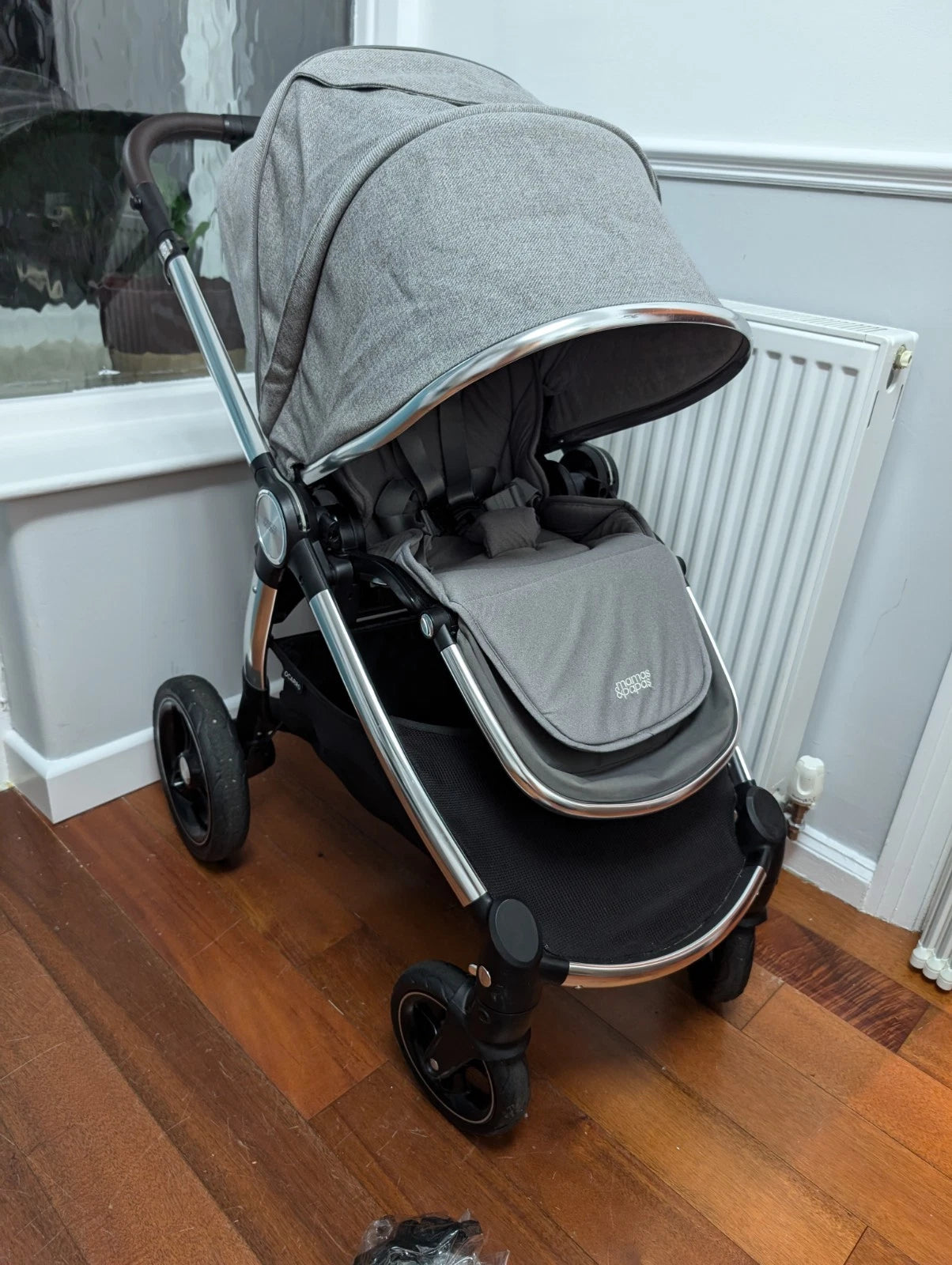 Mamas & Papas Ocarro Pushchair & Carrycot Travel System – Grey