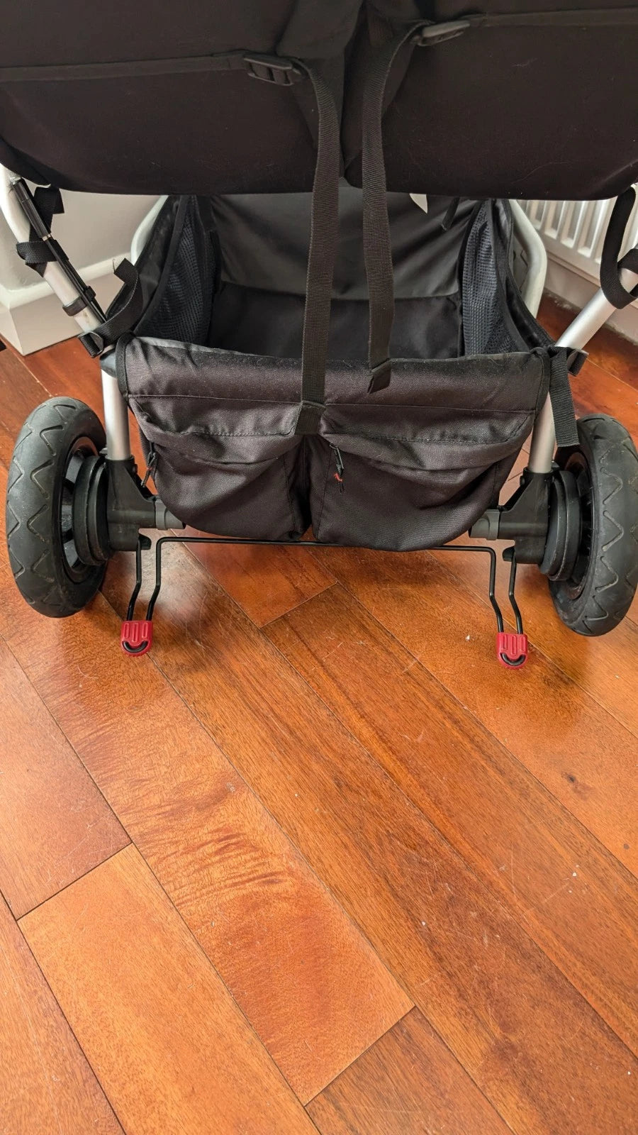 Mountain Buggy Duet Double Pushchair - All Terrrain Twin Easy Folding Black