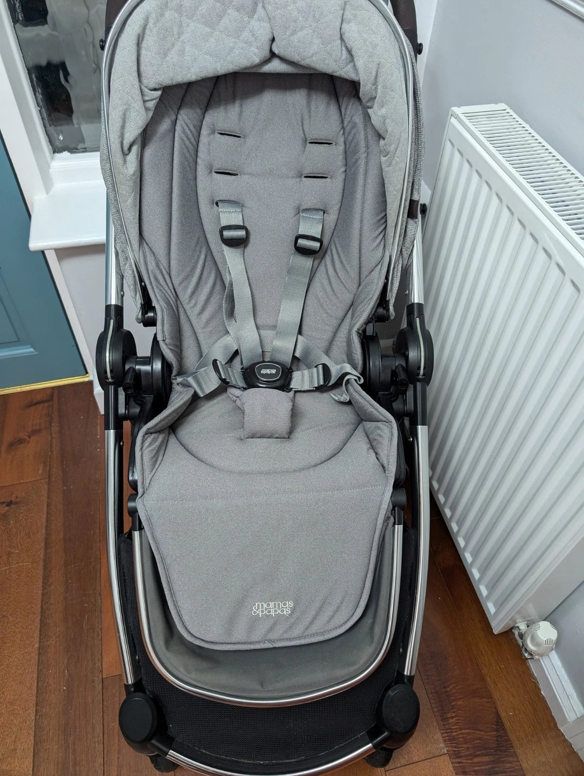 Mamas & Papas Ocarro Pushchair & Carrycot Travel System – Grey