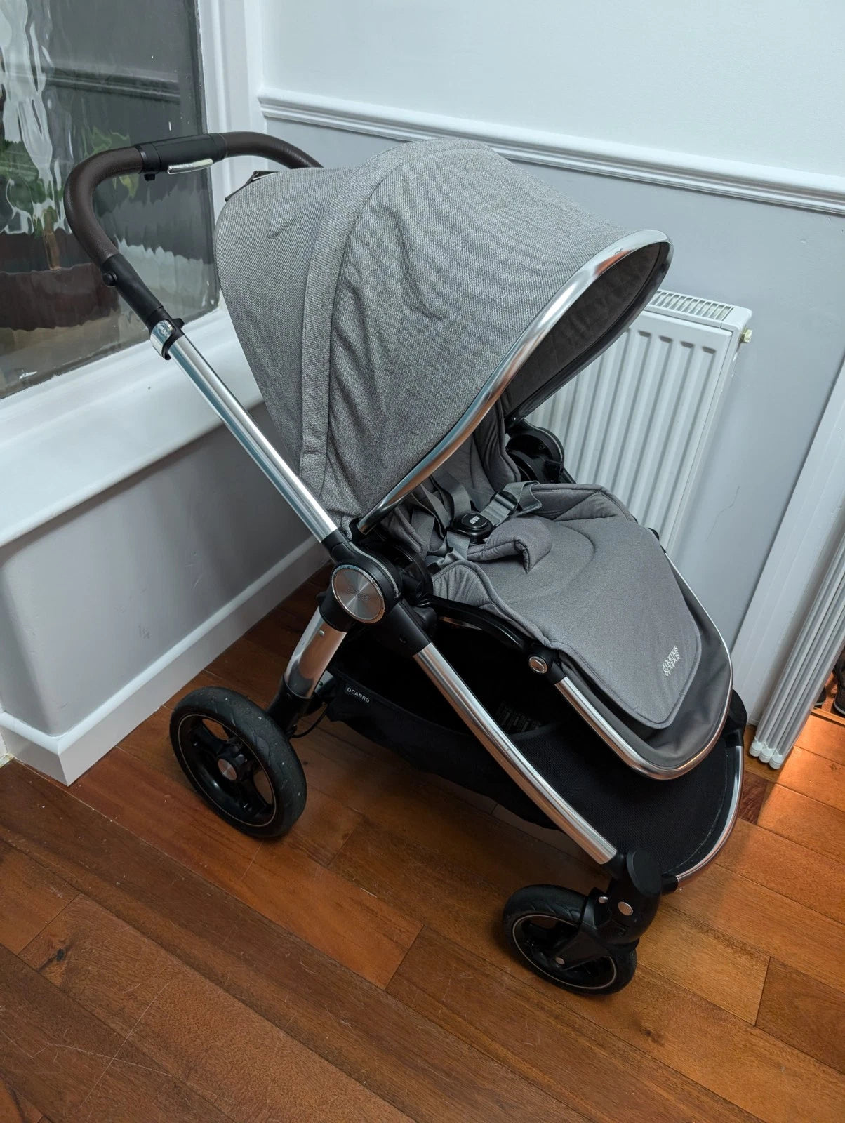 Mamas & Papas Ocarro Pushchair & Carrycot Travel System – Grey