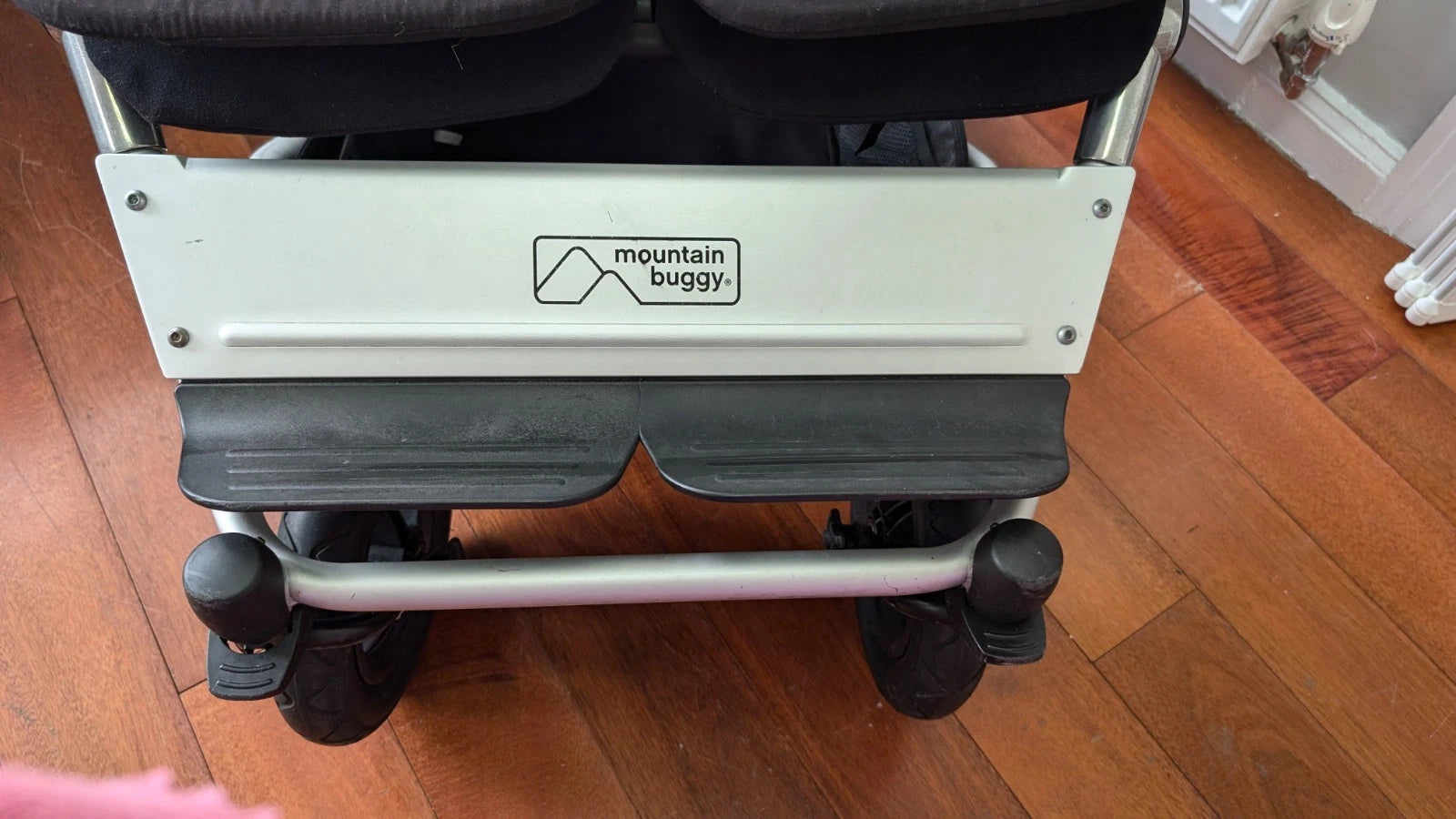 Mountain Buggy Duet Double Pushchair - All Terrrain Twin Easy Folding Black