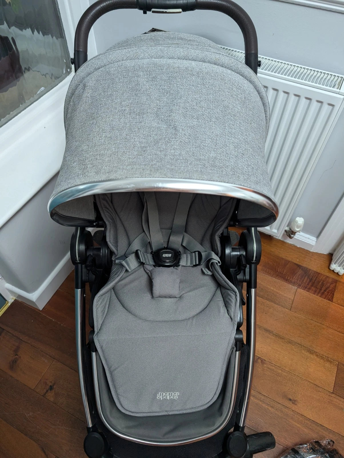 Mamas & Papas Ocarro Pushchair & Carrycot Travel System – Grey