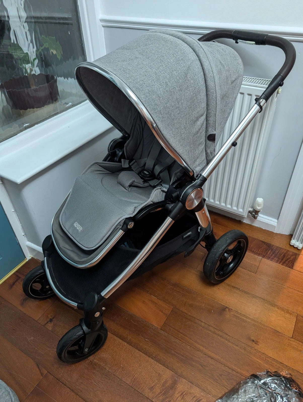 Mamas & Papas Ocarro Pushchair & Carrycot Travel System – Grey