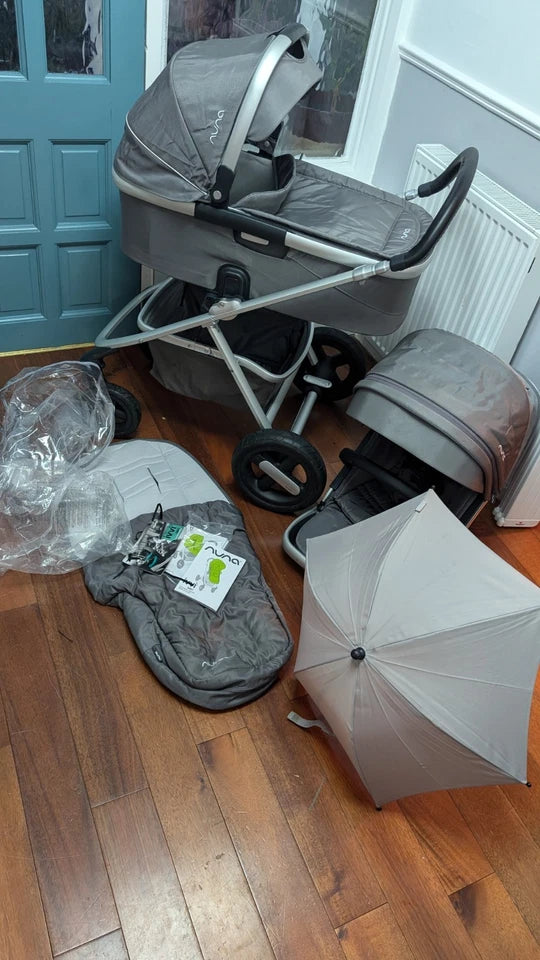 Nuna Ivvi Savi Pushchair – Silver