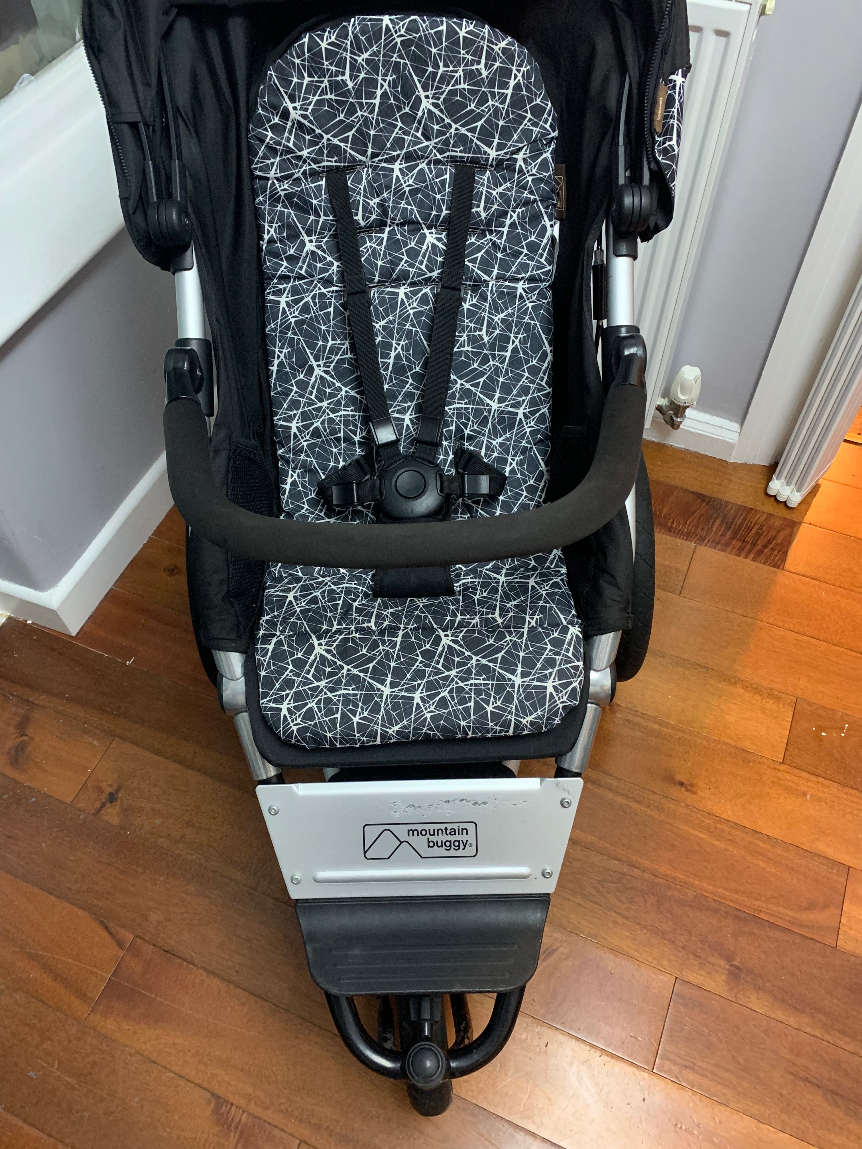 Mountain Buggy Terrain & Carrycot Plus - Graphite (Includes Footmuff)