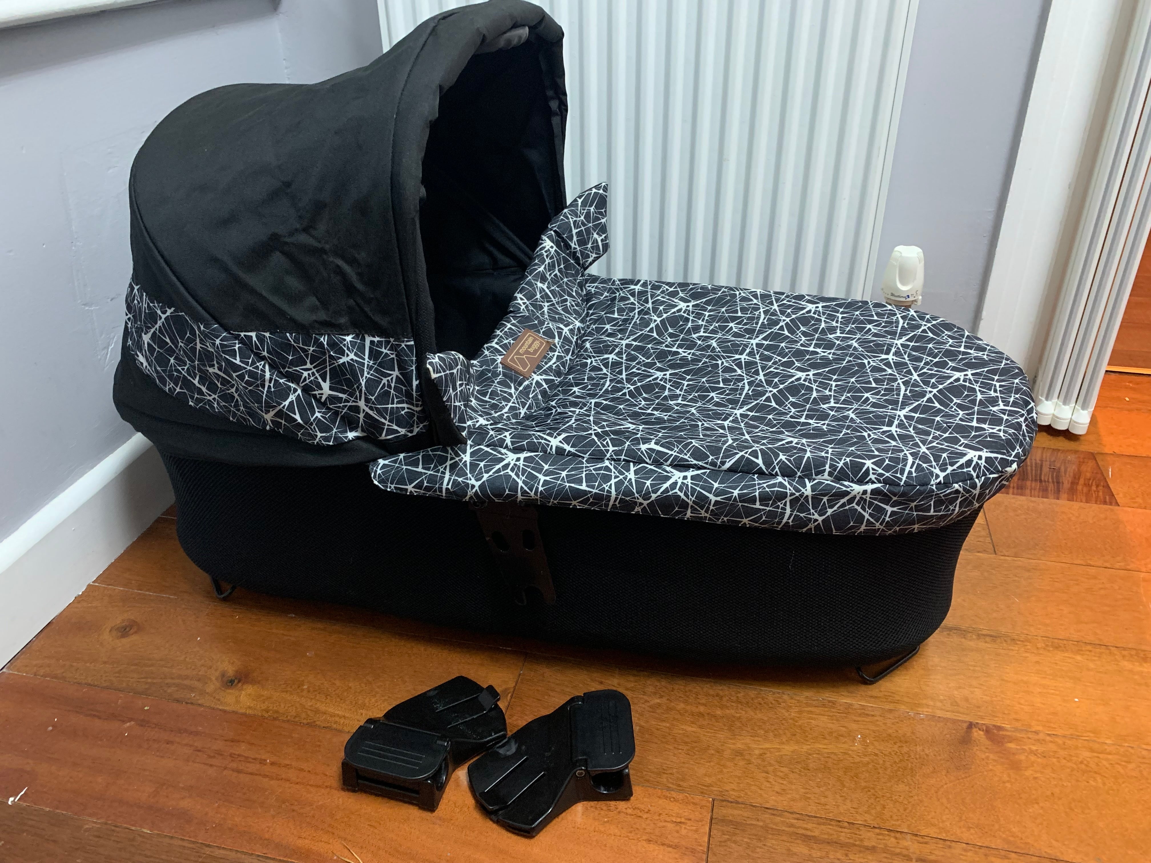 Mountain Buggy Terrain & Carrycot Plus - Graphite (Includes Footmuff)