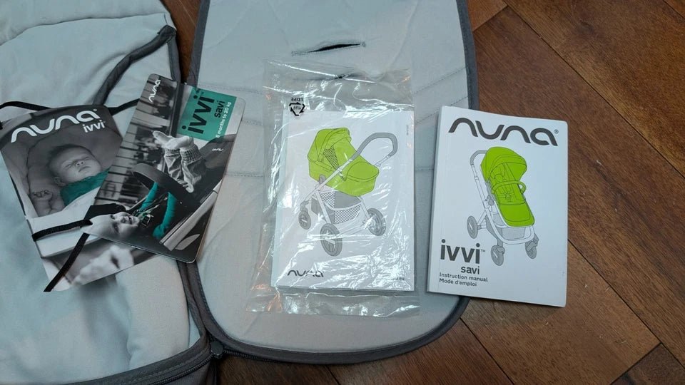 Nuna Ivvi Savi Pushchair – Silver