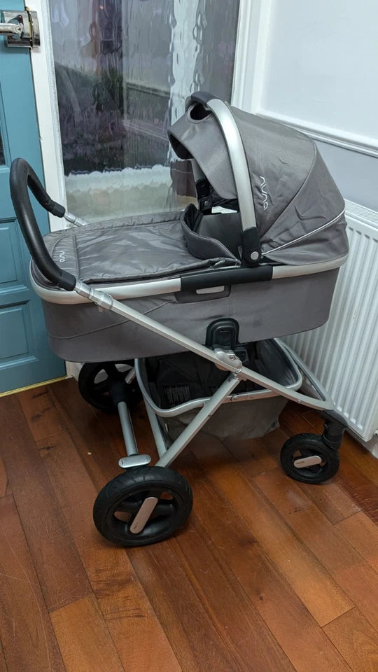 nuna ivvi savi stroller Nuna Ivvi Savi Pushchair – Silver